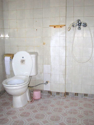 Dewa Bharata Hotel bathroom
