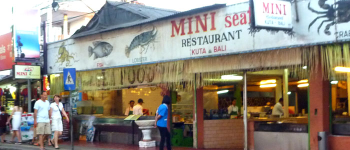 Mini Seafood restaurant Bali