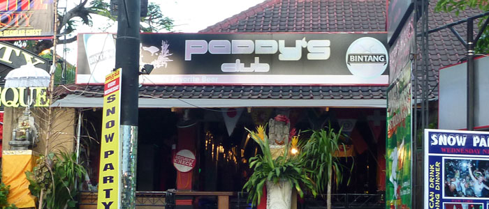 Paddys Bar and Nightclub in Kuta Bali