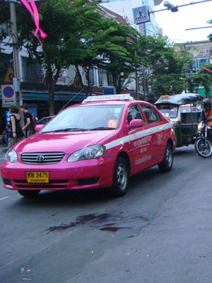 Cabs in Bangkok