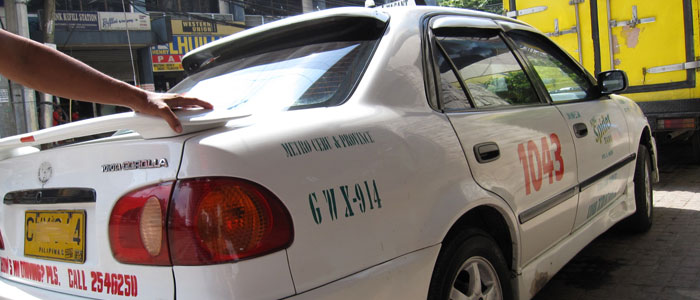 Cabs in Cebu
