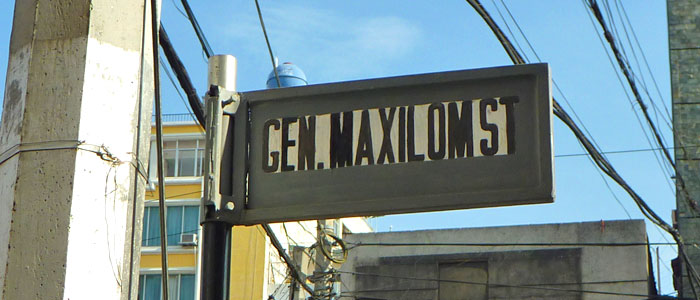 General Maxiloms Street in Cebu