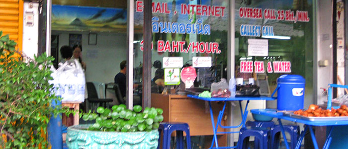 Internet Cafe in Chiang Mai