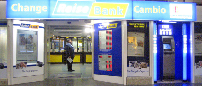 ATMs, Banks, Money Changers in Frankfurt