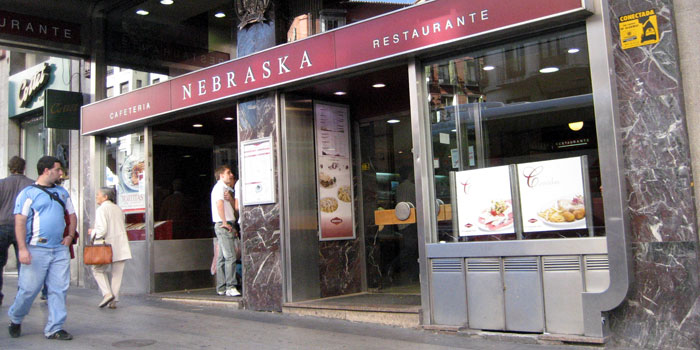 Nebraska Restaurant in Madrid