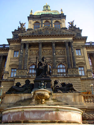 National Museum, or Národní muzeum, in Prague
