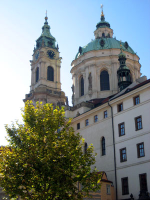 St. Nicholas Church in Lesser Town Prague