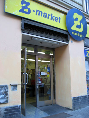 Z-market in Prague