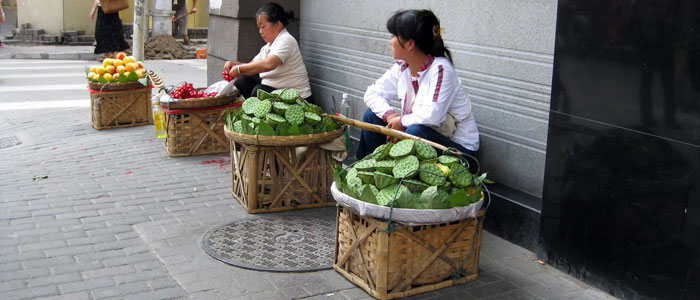 Vendors on Jinglng Lu
