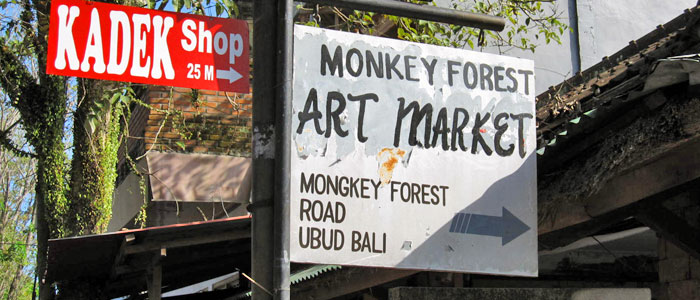 Monkey Forest Art Market