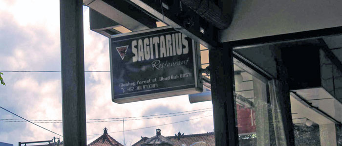 Sagitarius Restaurant in Ubud