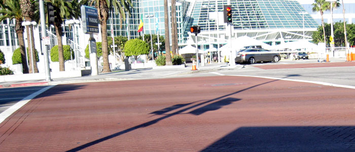 Downtown Los Angeles crosswalk