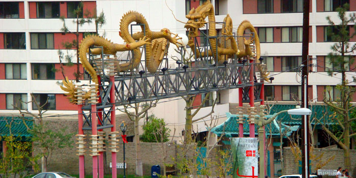 Chinatown Gate in LA