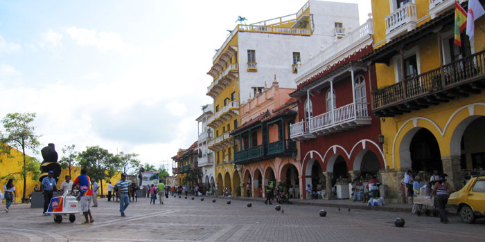 Plaza de los Coches Cartagena Colombia